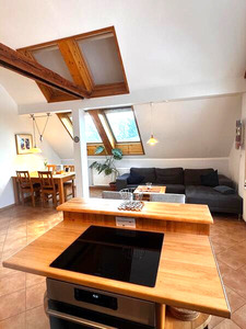 Küche und Sitzecke Ferienwohnung 4