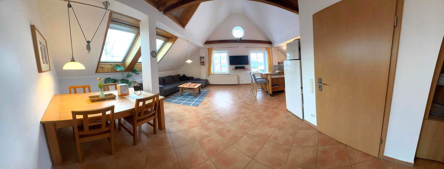 Offener Wohn und Essbereich Ferienwohnung 4